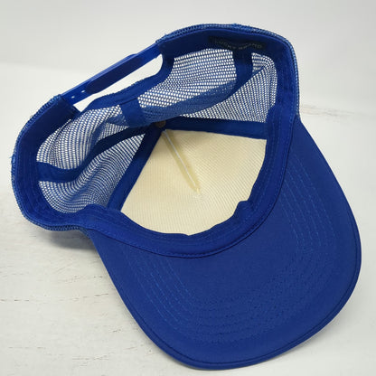 Lucky Brand Coors Banquet Beer Foam Mesh Snapback Trucker Hat Blue One Size