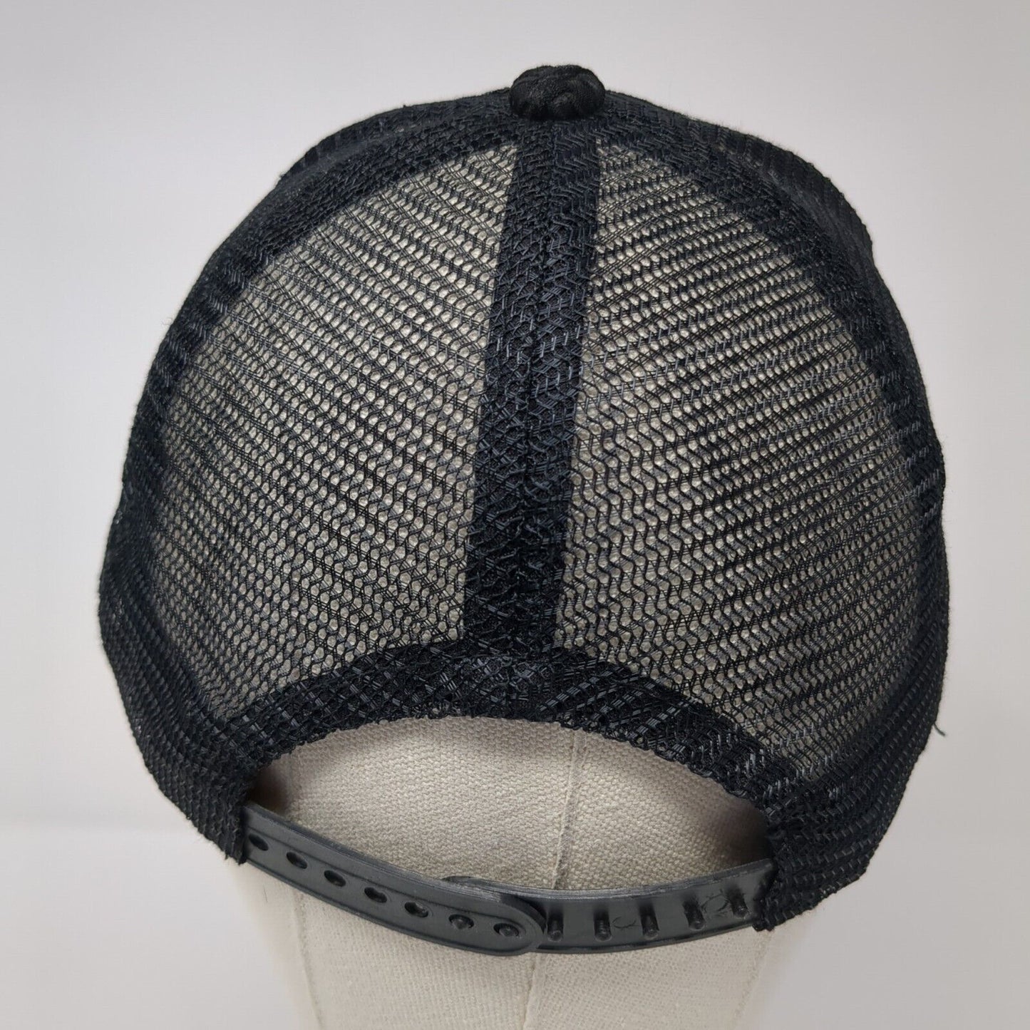 Something Special LA Snapback Trucker Hat Black OS Adjustable Sequin Mesh Back