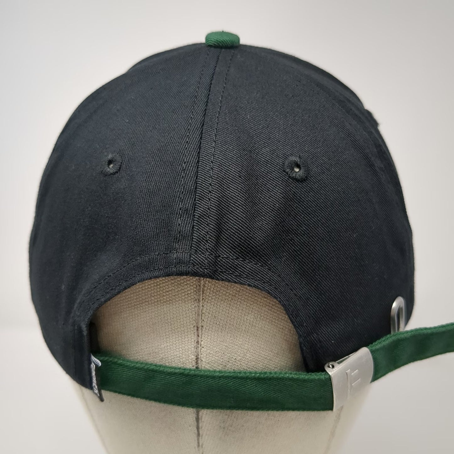 Former Baseball Cap Black Green One Size Graphic Embroidered Slideback Hat