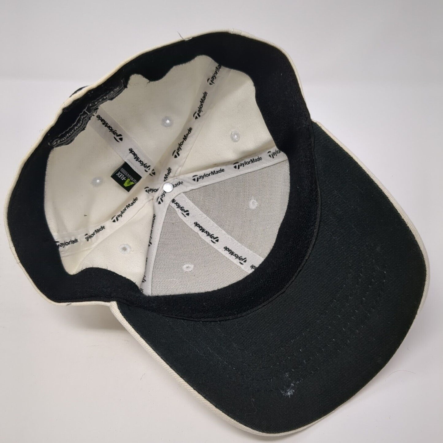 TaylorMade Penta Burner Fitted Golf Hat White S/M Embroidered Tmax Gear