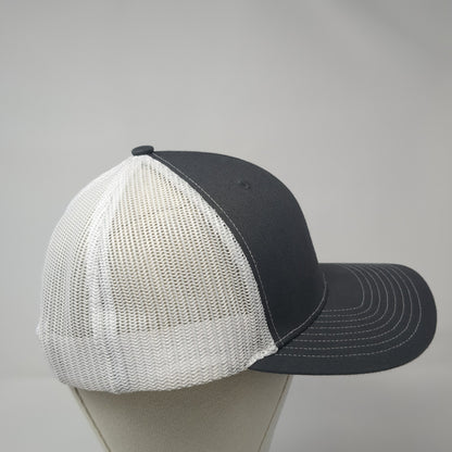 Empire Snapback Trucker Hat Gray One Size Adjustable Mesh Back Name Brand