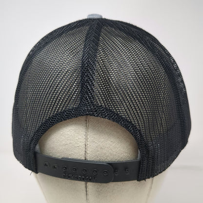 Richardson Gray Trucker Hat One Size Conterra Leather Patch Agriculture Snapback