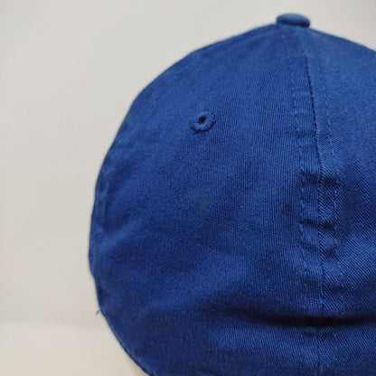 Quiksilver Fitted Hat Blue OSFM Embroidered Vented Holes 39Thirty New Era