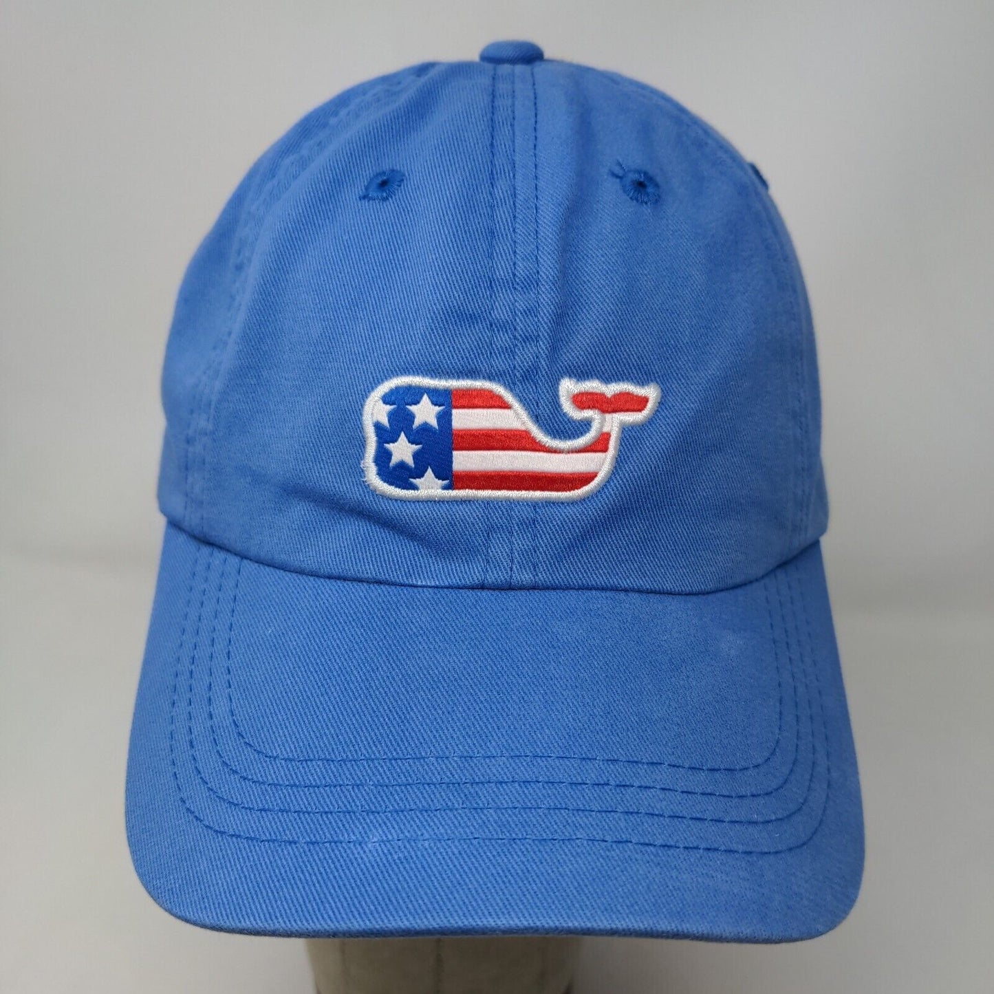 Vineyard Vines Shep & Ian Men's Slideback Hat Blue Adjustable Embroidered Logo