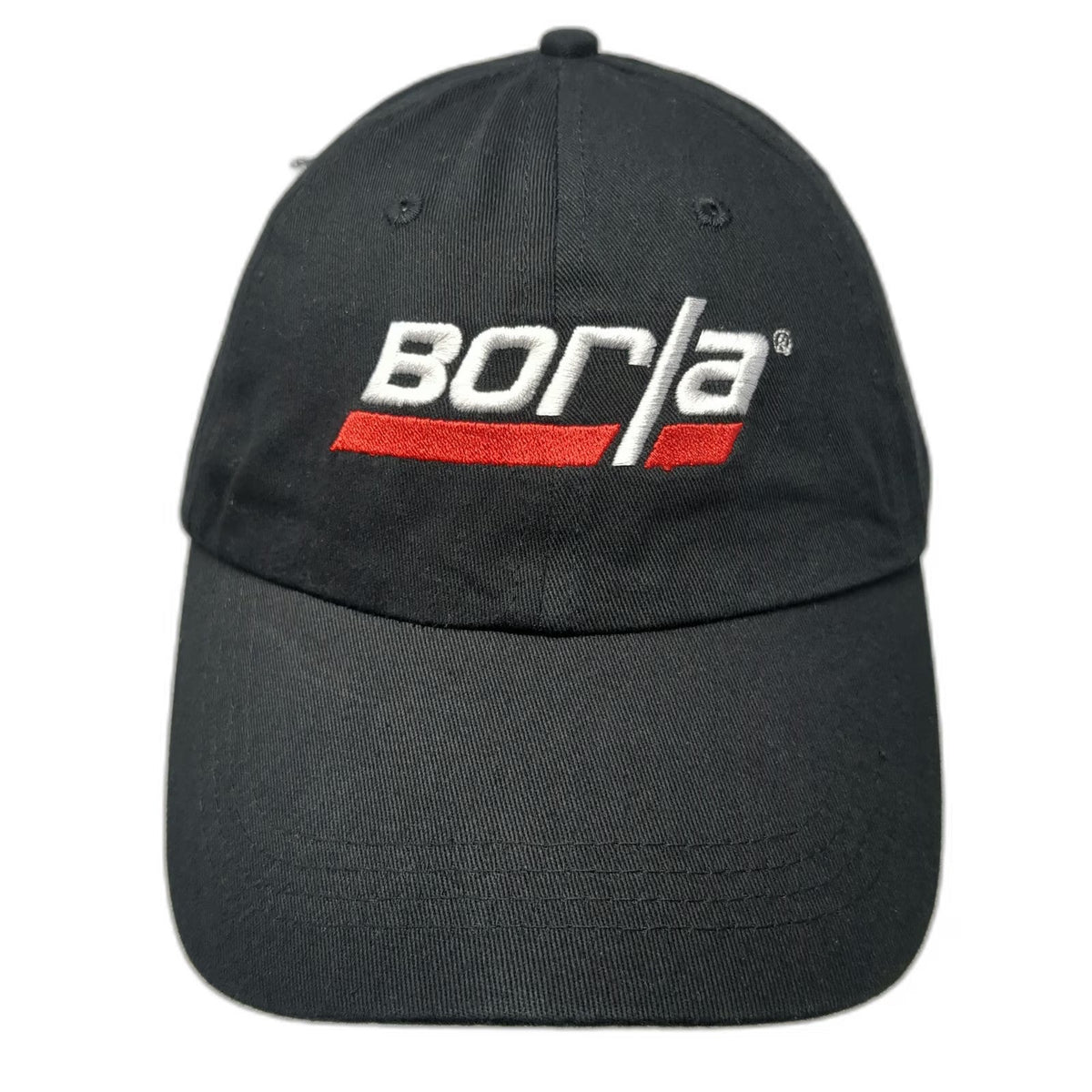 Borla Snapback Black One Size Embroidered Logo Performance Exhaust Systems Hat