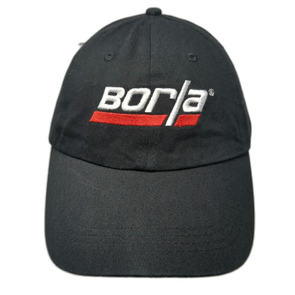 Borla Snapback Black One Size Embroidered Logo Performance Exhaust Systems Hat