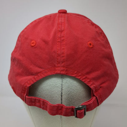 Pacific Headwear Baseball Cap Red One Size Slideback Keystone Embroidered Hat