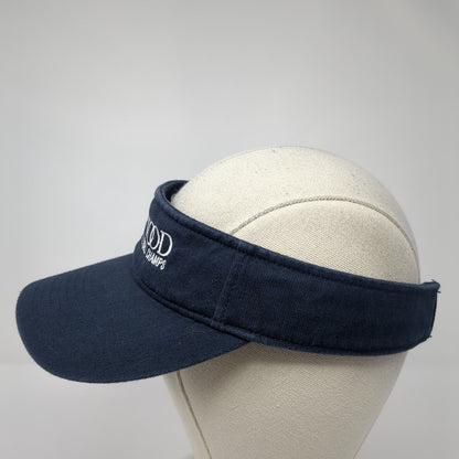 Brentwood 2018 Volleyball Champs Strapback Sun Visor Hat Blue OS R45 Richardson