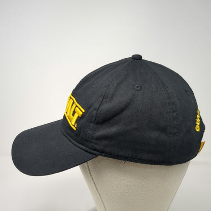 DeWalt Baseball Cap Black One Size Guaranteed Tough Cotton Slideback Hat