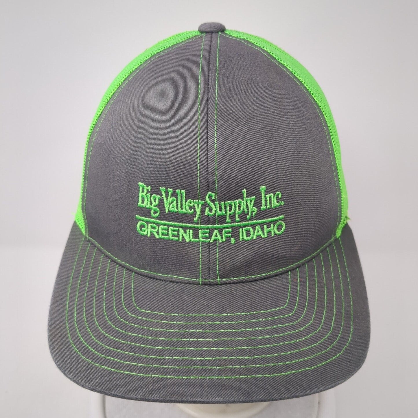 Big Valley Supply Inc. Snapback Trucker Hat Multi One Size Mesh Back