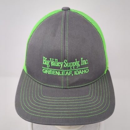 Big Valley Supply Inc. Snapback Trucker Hat Multi One Size Mesh Back
