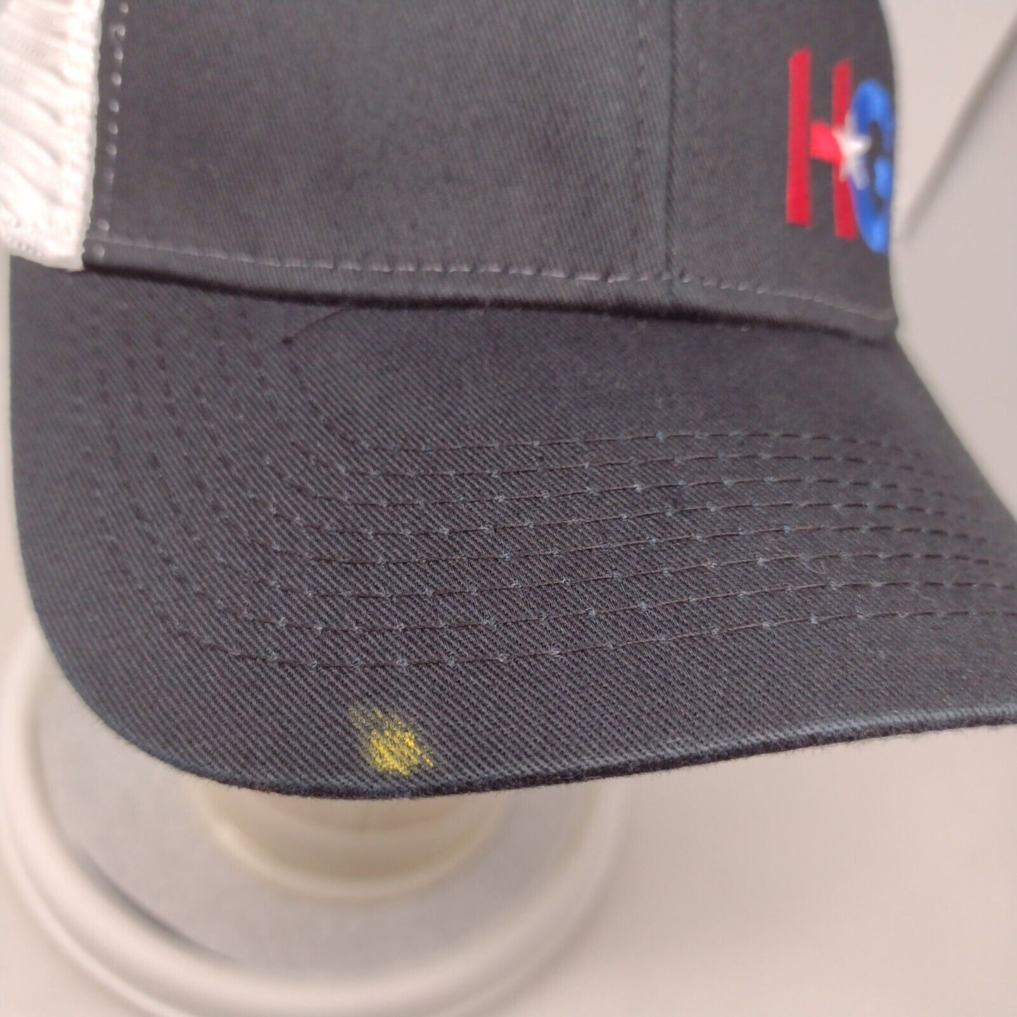 HG Higher Grounds Snapback Mesh Back Trucker Hat Black OSFA Colorblock