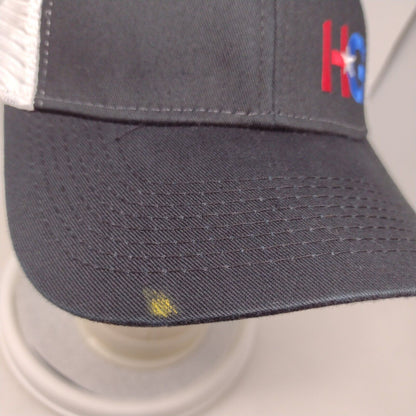 HG Higher Grounds Snapback Mesh Back Trucker Hat Black OSFA Colorblock