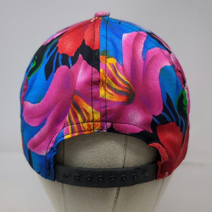 Prime Inc 5 Panel Black Floral Hat One Size Snapback Rope Springfield MO Logo