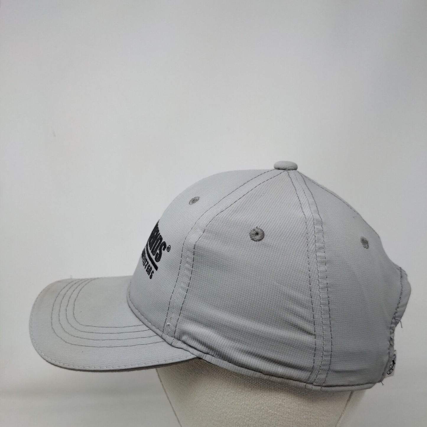 Reel Legends Performance Outfitters Snapback Hat Gray OSFM Adjustable 6 Panel