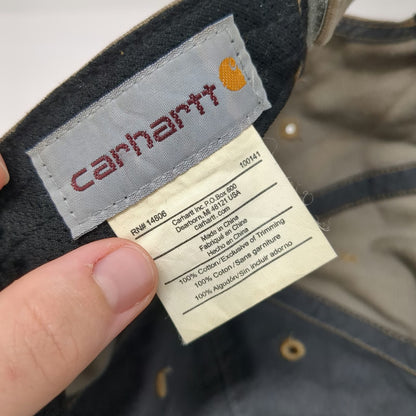 Carhartt Baseball Cap Brown One Size Camo Underbrim Since 1889 Hat Strapback