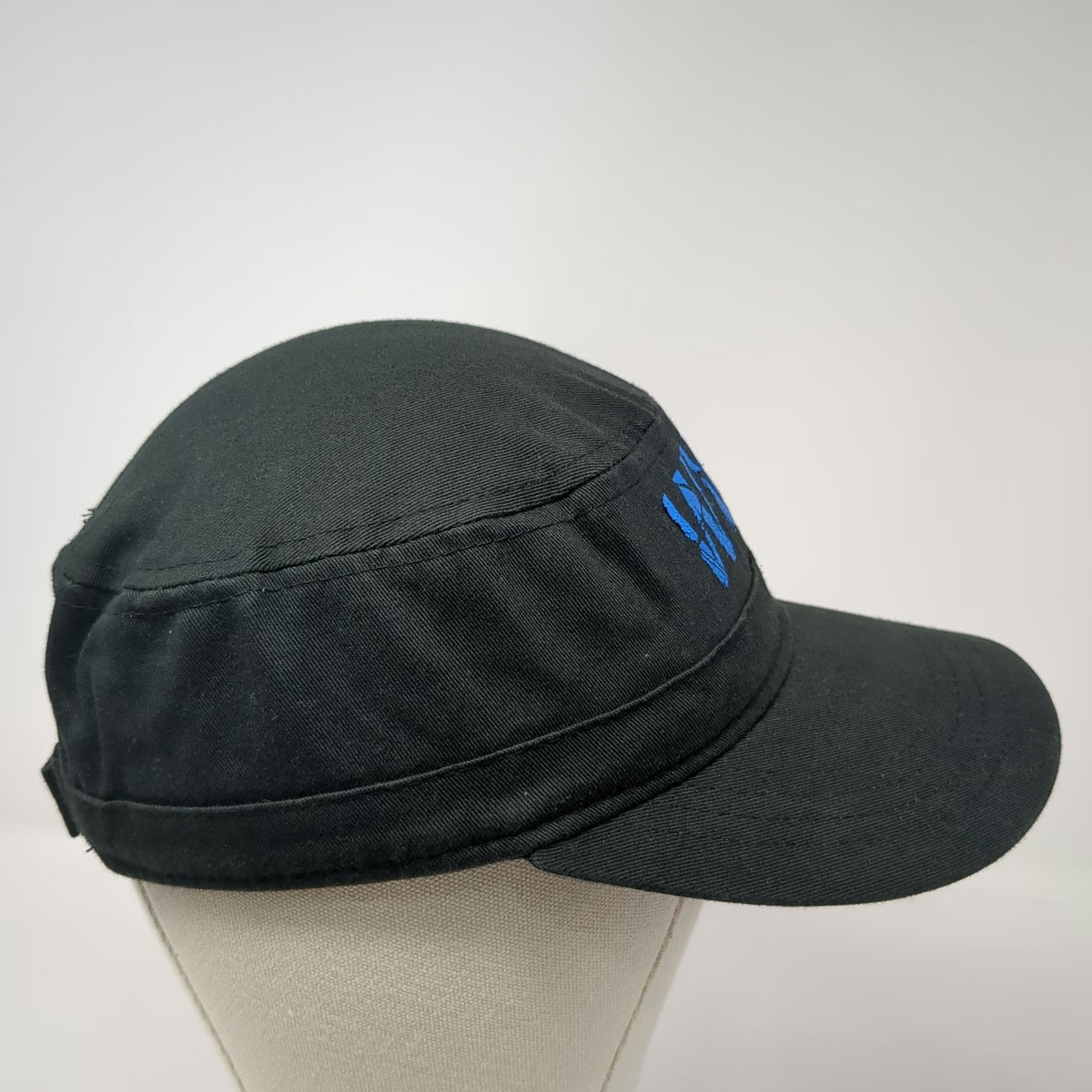 Army Cap Black Blue White Silver One Size WWE 2015 Australia Tour Graphic hat