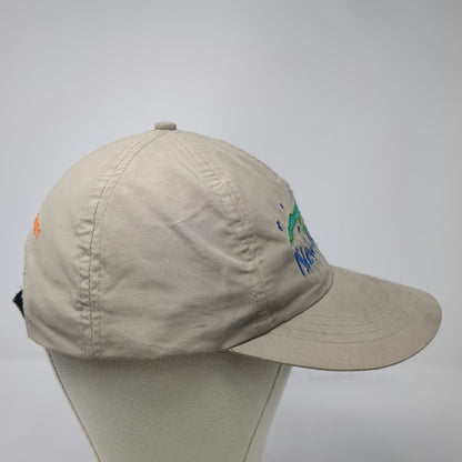 RCC Baseball Cap Beige Strapback New Orleans Alligator Openview 2001 Hat