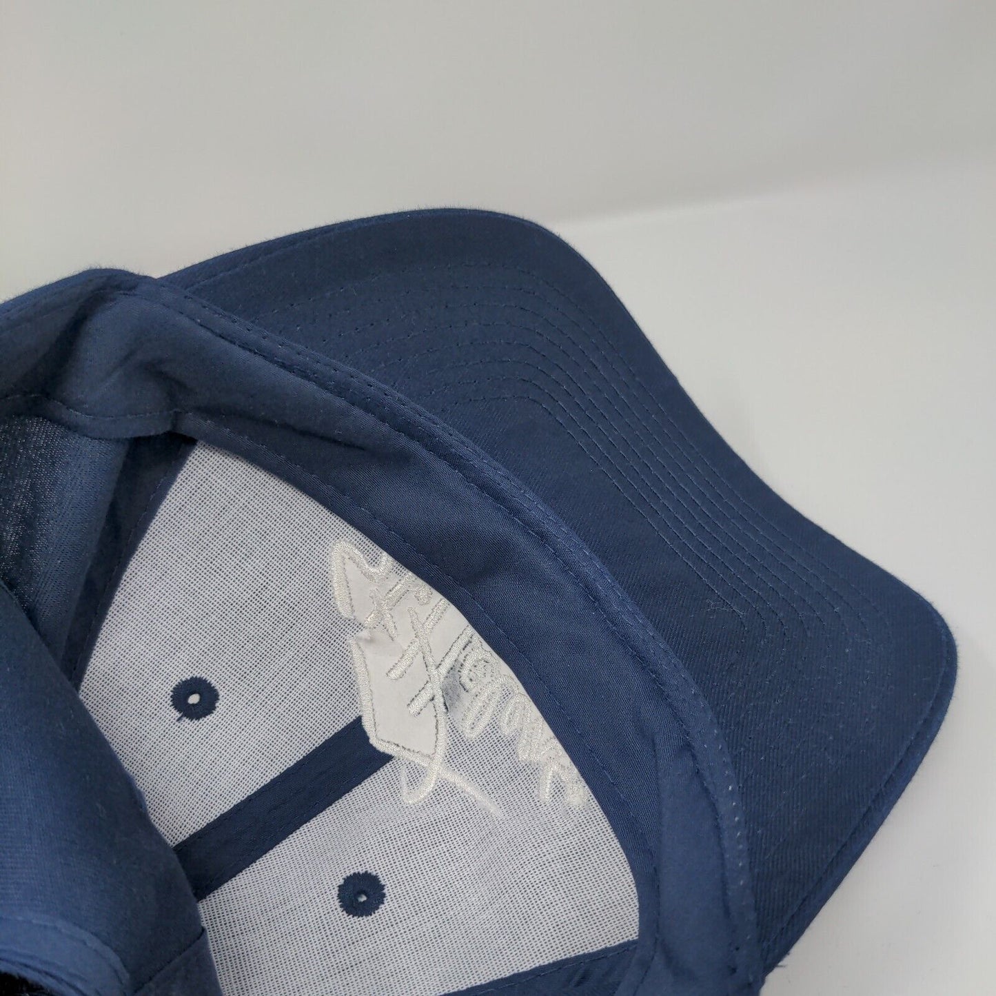 St. Helens Beef Slideback Hat Blue OS Adjustable Embroidered Port Authority