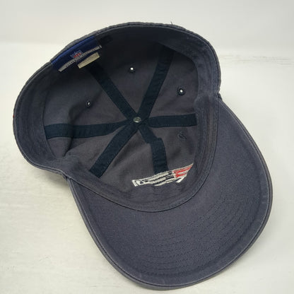 New England Patriots NFL Reebok Cap Blue L Authentic Sideline Embroidered Logo