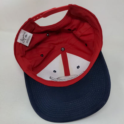 World's Greatest Grandpa Snapback Hat Multicolor OSFA Embroidered Signatures