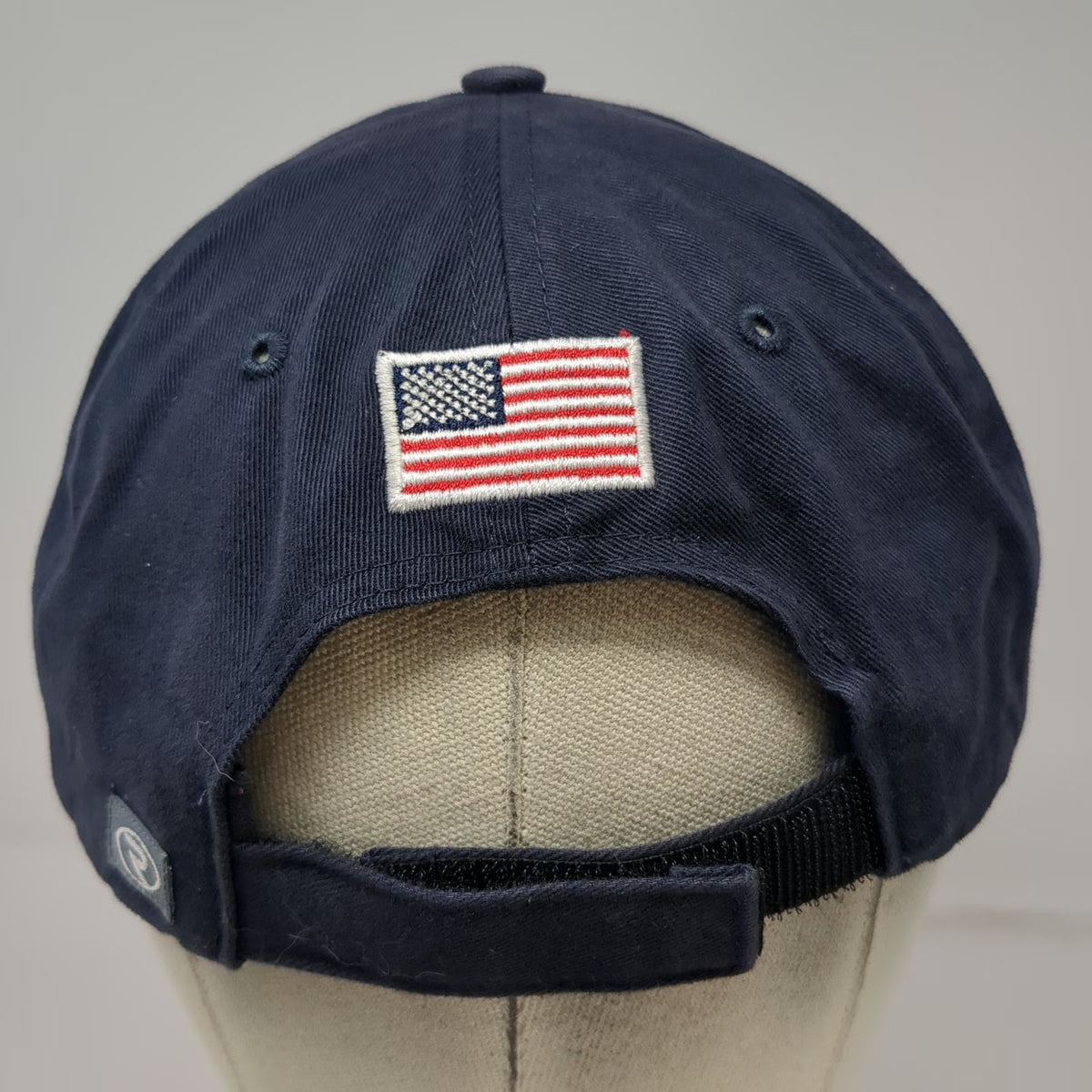 Richardson Baseball Cap Blue One Size Paramount Supply USA Flag Strapback Hat