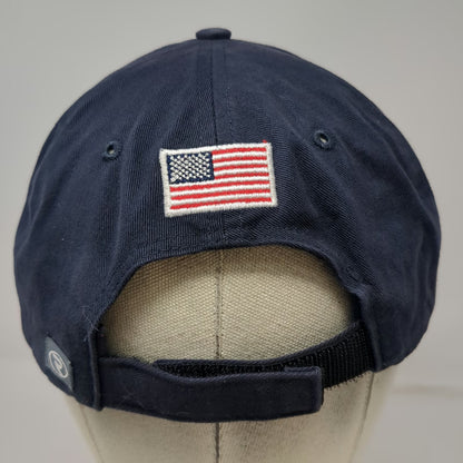 Richardson Baseball Cap Blue One Size Paramount Supply USA Flag Strapback Hat