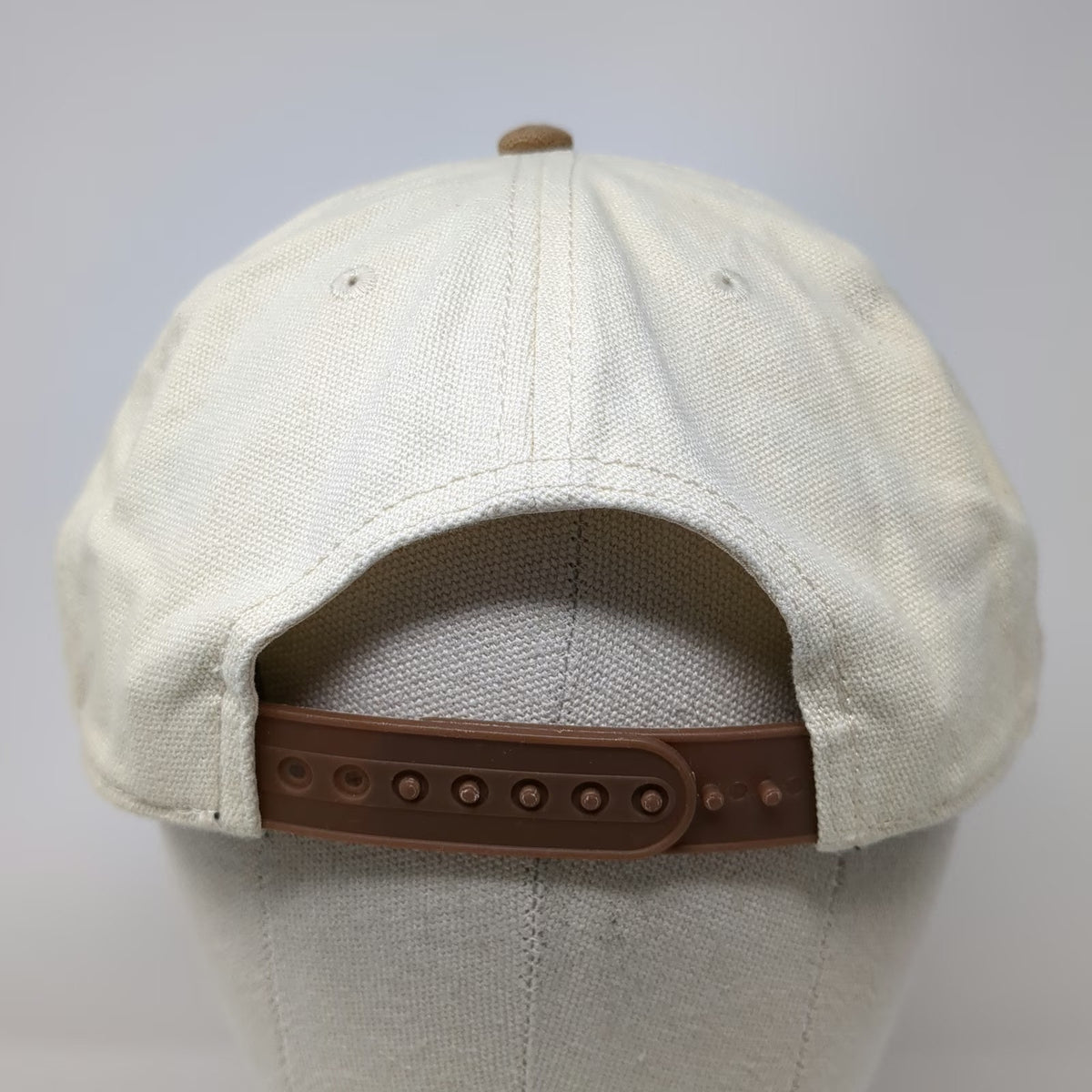 Yellowstone 5 Panel Hat Beige Brown One Size Snapback Braided Rope Cowboy Logo