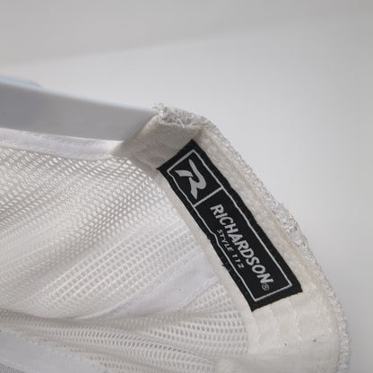 Rounds Trucking Snapback Mesh Back Trucker Hat Black One Size 6 Panel