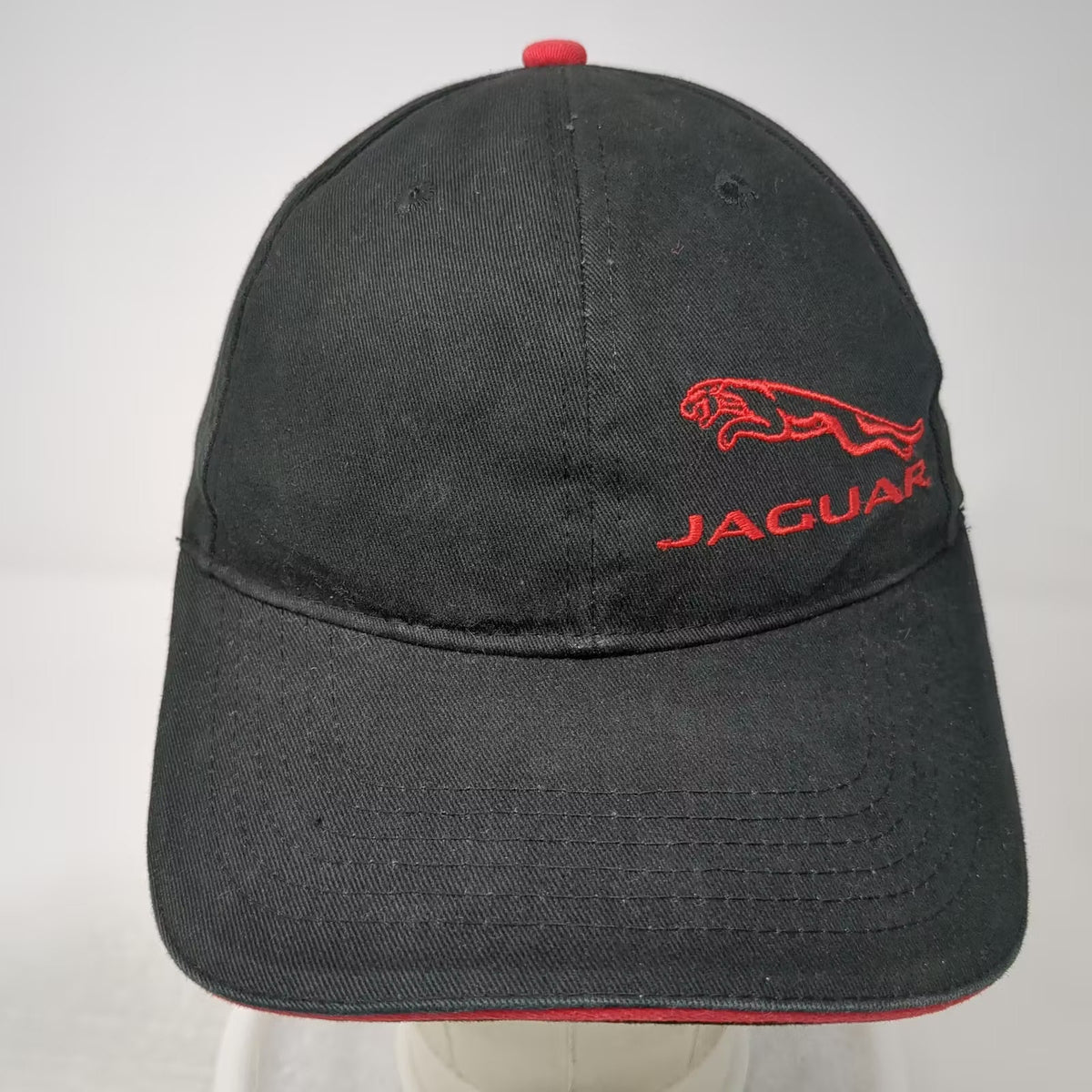 Pacific Headwear Jaguar Logo Black Baseball Cap OS Hat Embroidered Strapback