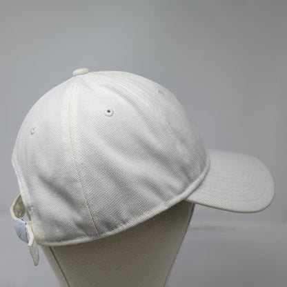 Jordan Baseball Cap White One Size Strapback Tonal Jumpman Logo Embroidered Hat