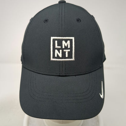 Nike Baseball Cap Black L Strapback Dri-FIT Stay Salty LMNT Golf Athletic Hat