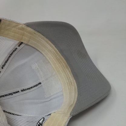 Great Seal Of The State Of Florida Snapback Mesh Back Trucker Hat Gray One Size