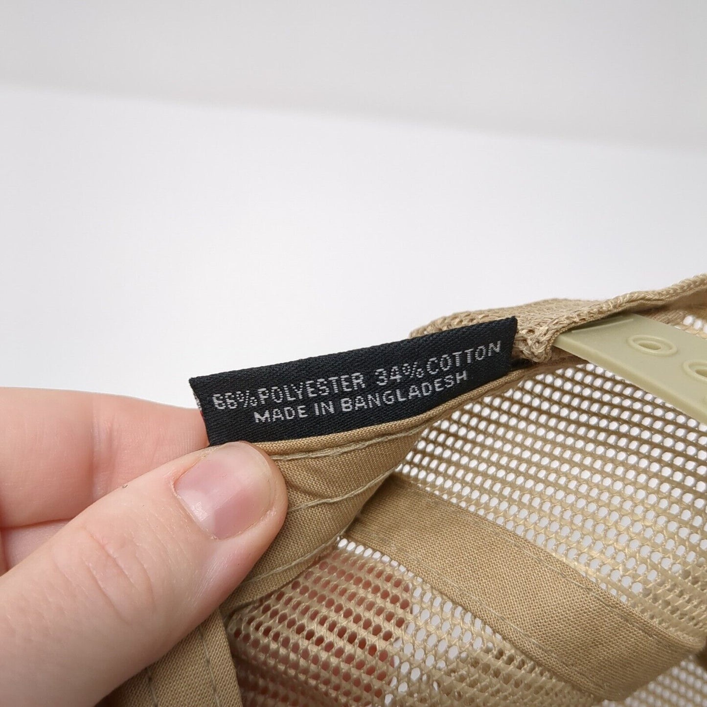 Pacific Headwear Snapback Trucker Hat Brown OSFA Mesh Back Patch