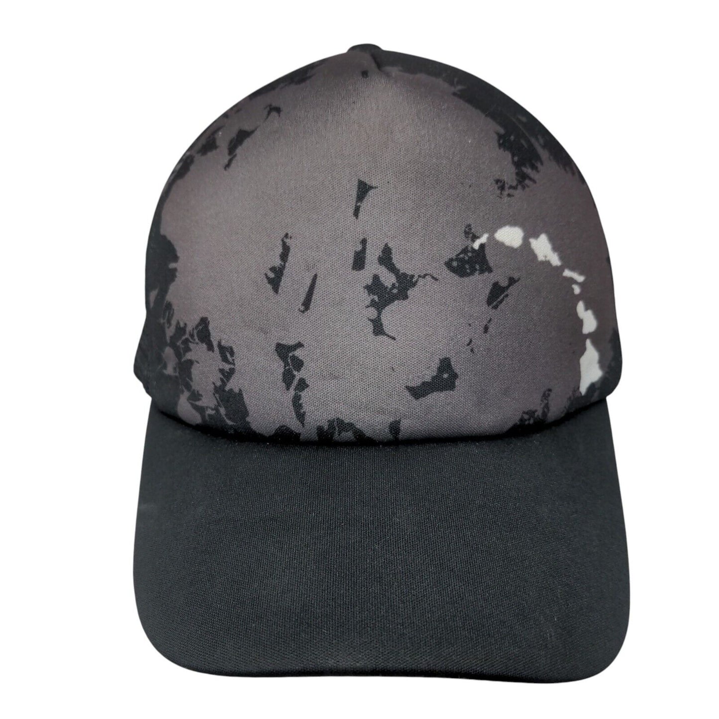 Surfware Hawaiian Classics Snapback Trucker Hat Black OSFA Adjustable Mesh Back