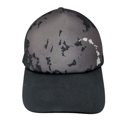 Surfware Hawaiian Classics Snapback Trucker Hat Black OSFA Adjustable Mesh Back