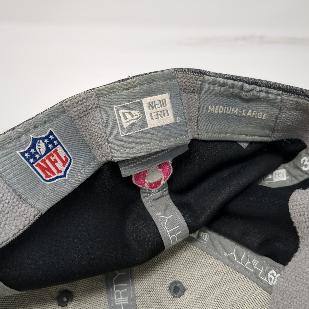 New Era Indianapolis Colts NFL 39THIRTY Gray L Stretch Fit Crucial Catch Cap Hat