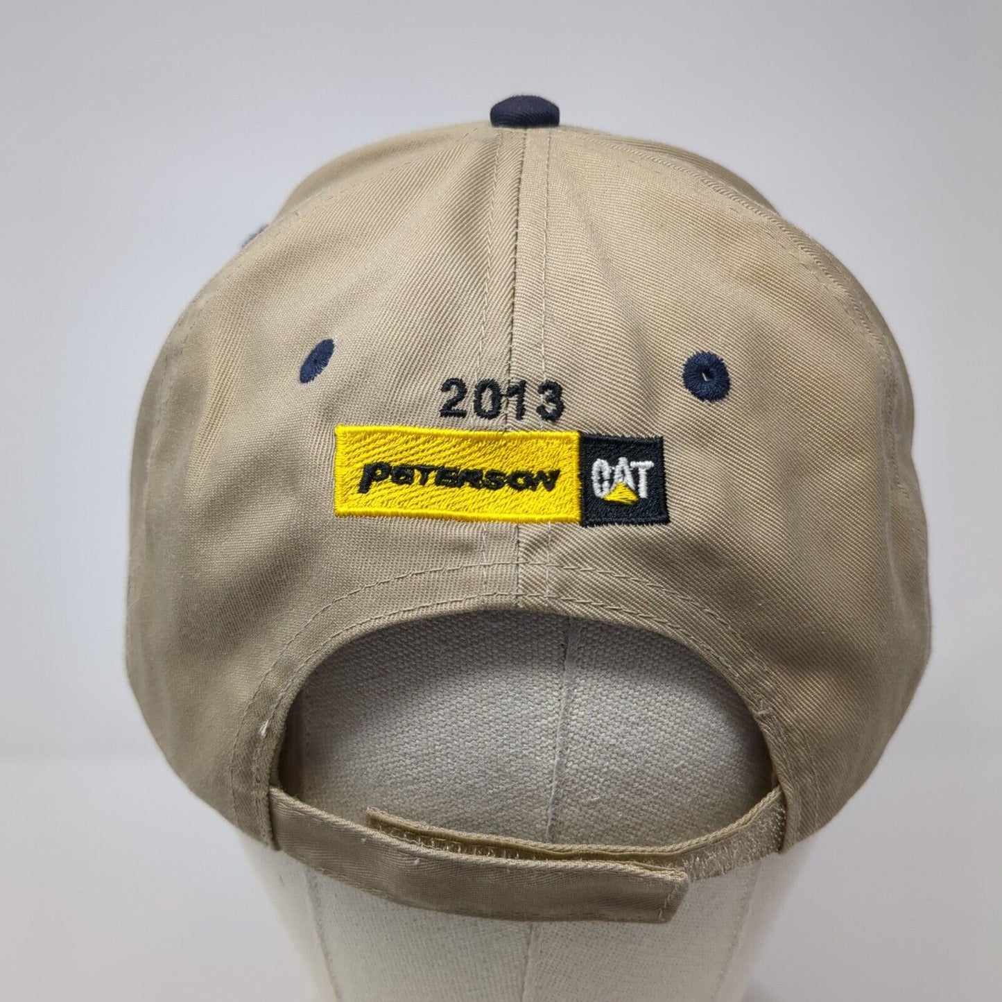 Umpqua Fishery Enhancement Derby Strapback Hat Tan OS Adjustable Peterson CAT