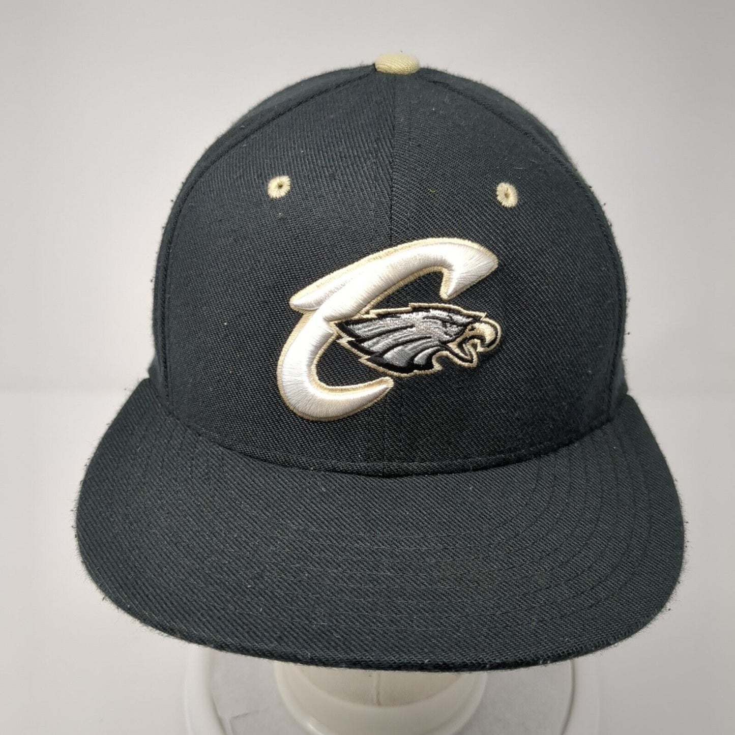 Philadelphia Eagles Fitted Hat Black One Size Lightweight Nike True Dri-Fit