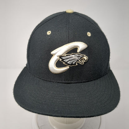Philadelphia Eagles Fitted Hat Black One Size Lightweight Nike True Dri-Fit