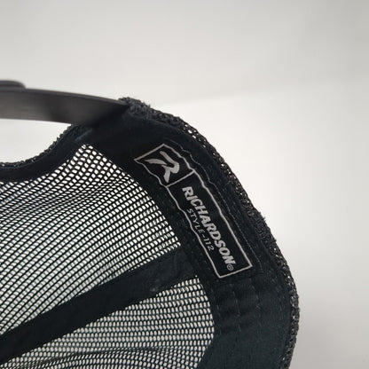 West End Trucking Donnelly ID Snapback Trucker Hat Green OS Mesh Back Richardson