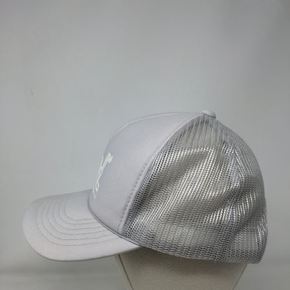 tsmt A Commitment To Excellence Snapback Trucker Hat Gray OSFA Mesh Back