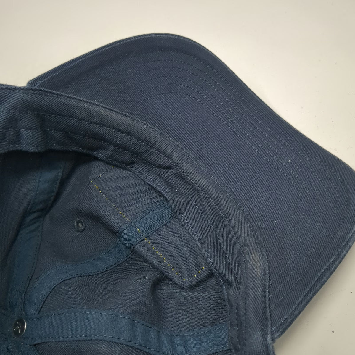 Richardson Baseball Cap Blue One Size Transit Nerd Patch Slideback Cotton Hat