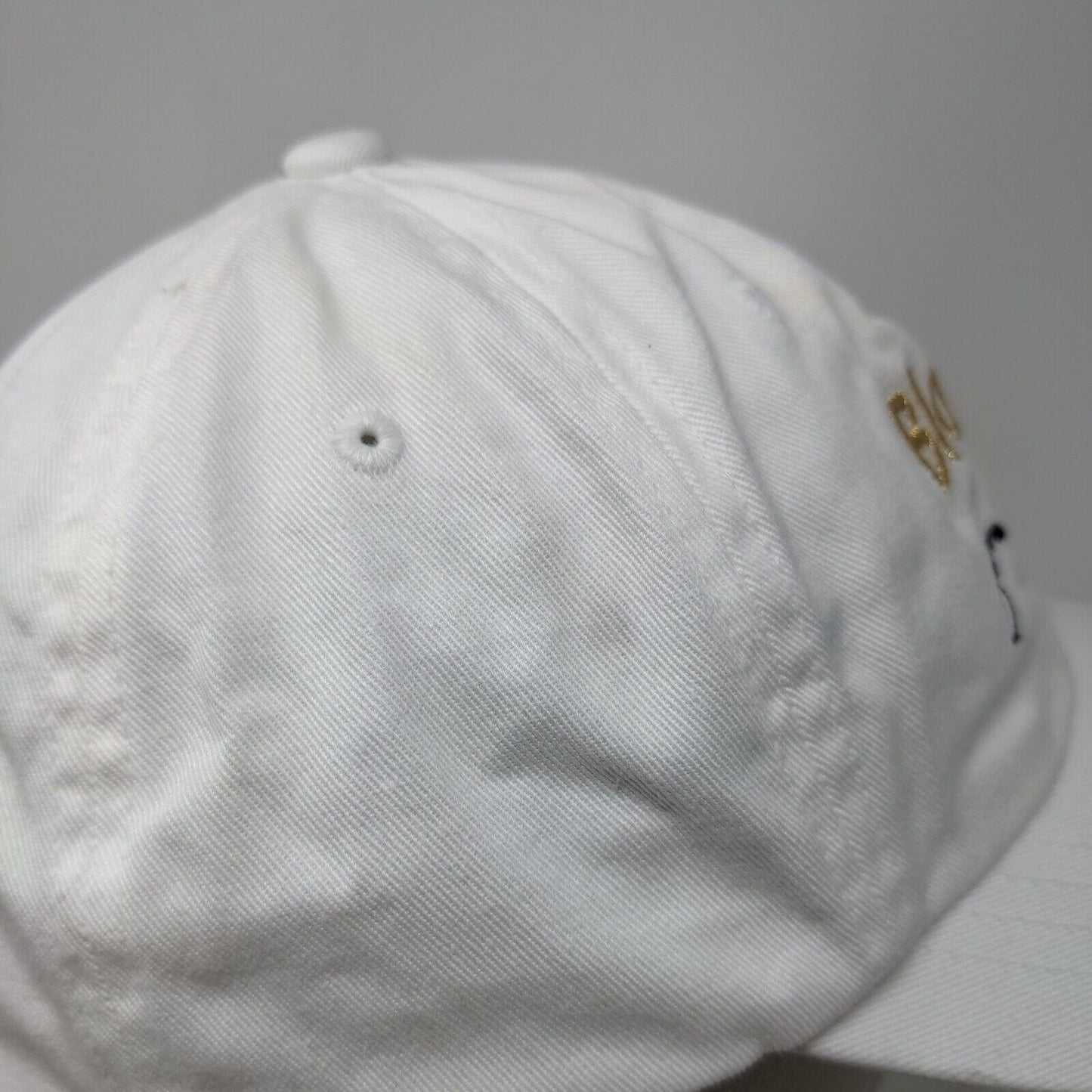 Blonde Ambition Band Slideback Hat White One Size Embroidered Yupoong