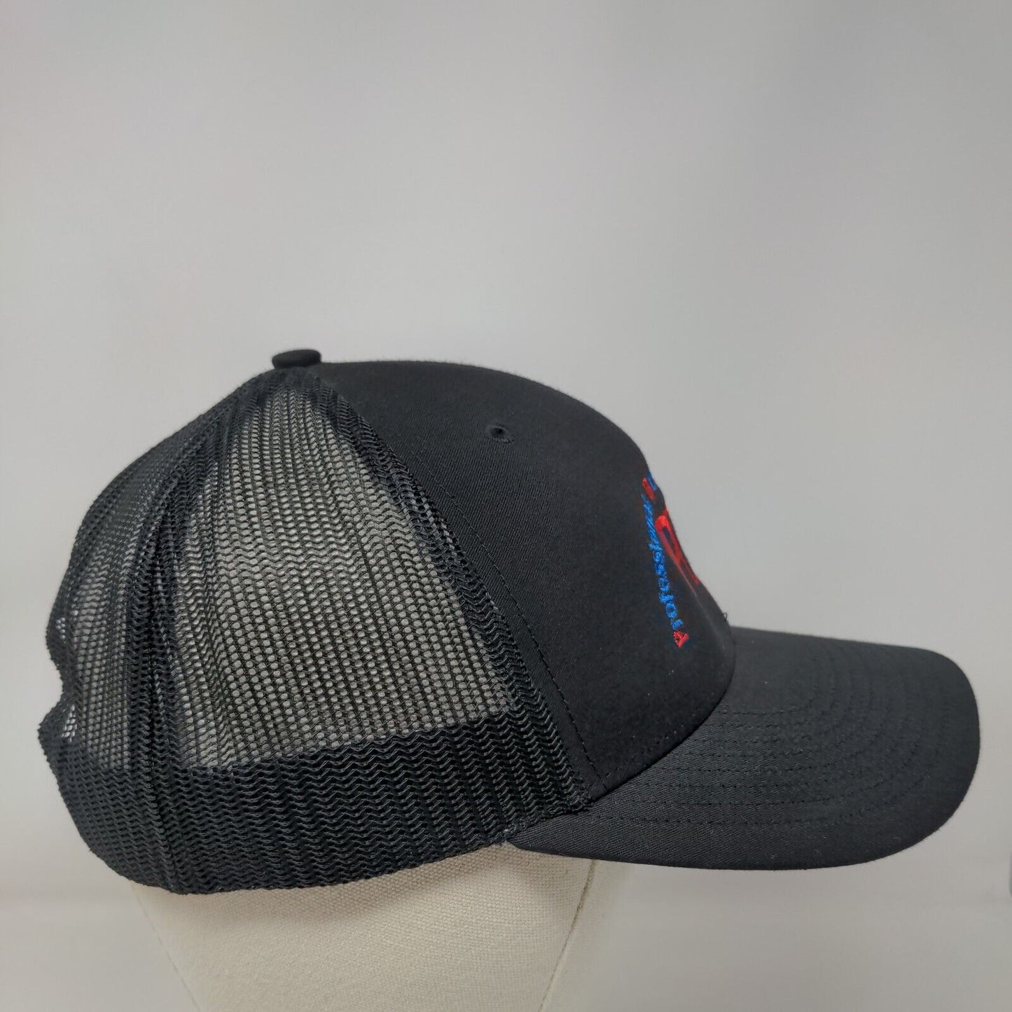 PBC Professional Business Consultants Snapback Trucker Hat Black OS Richardson