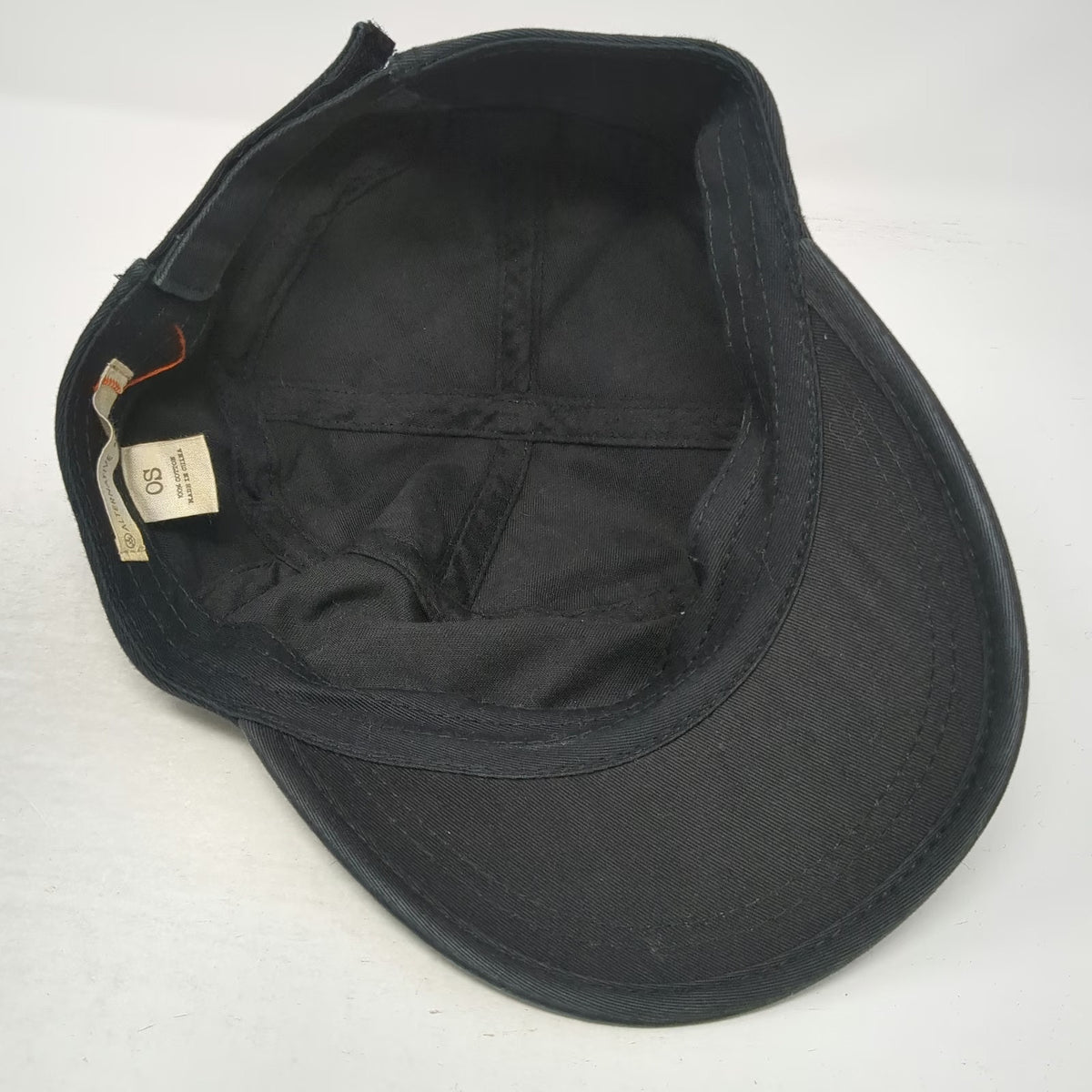 Alternative Army Cap Black One Size Gold's Gym Workout Fitness Hat Strapback