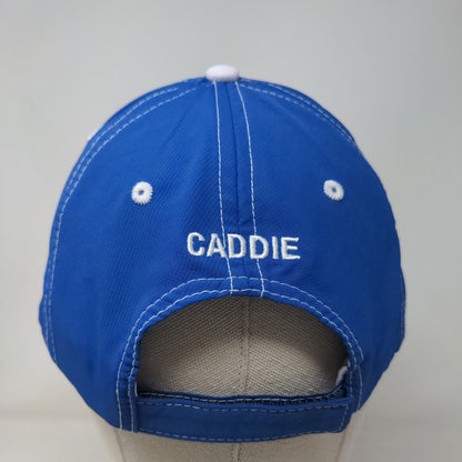 US Kids Golf Tournament Players Association Caddie Strapback Hat Blue One Size