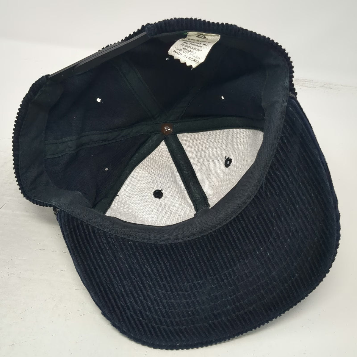 Tonkin Inc Snapback Blue Hat One Size Corduroy Rope Consolidated Freightways