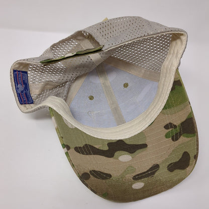 Eagle Crest Strapback Trucker Hat Camouflage One Size Adjustable Mesh Back