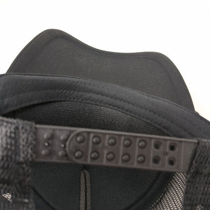 Intrepid Clothing Co. Snapback Trucker Hat Black OSFA Adjustable Mesh Back Rope